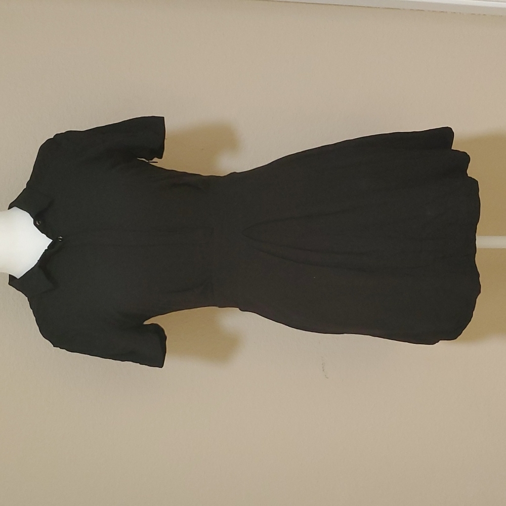 Free People Black Casual Dress Petite 2